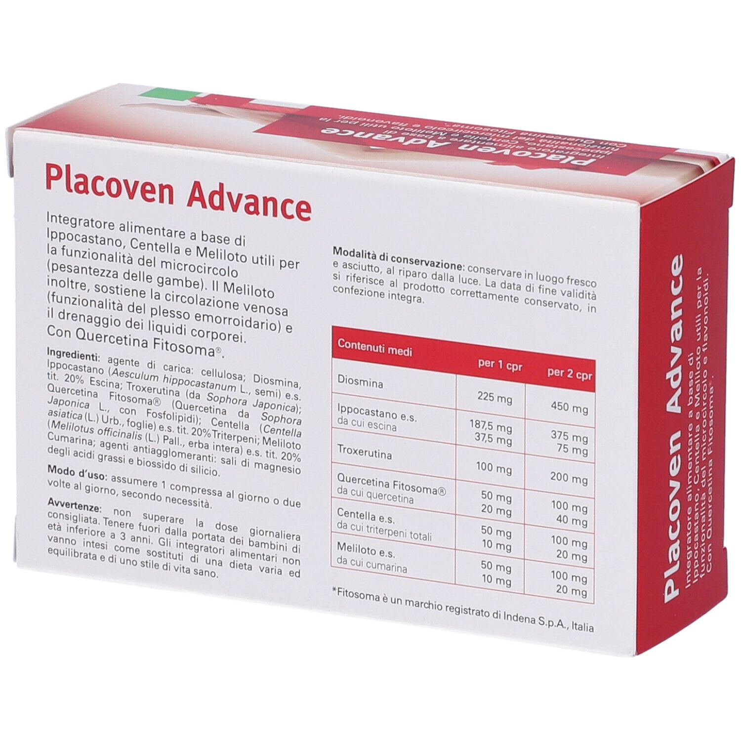 Eos Placoven Advance 30 Compresse