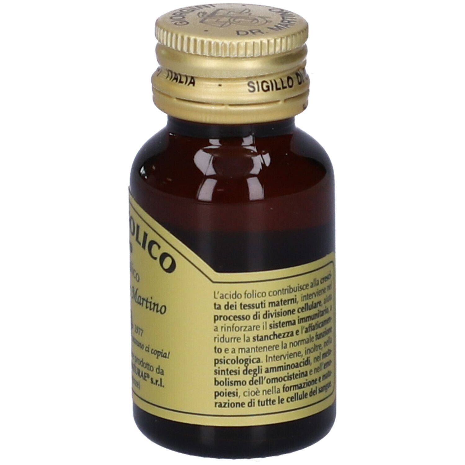 Acido Folico Puro Liquido Analcolico 30 Ml