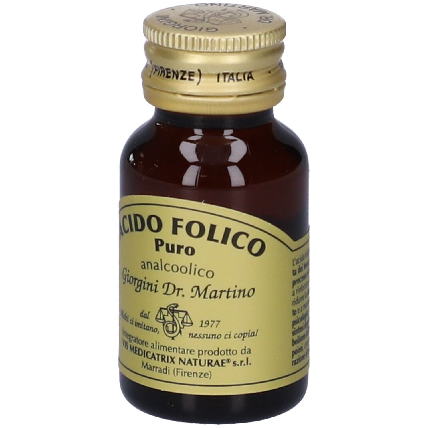 Acido Folico Puro Liquido Analcolico 30 Ml