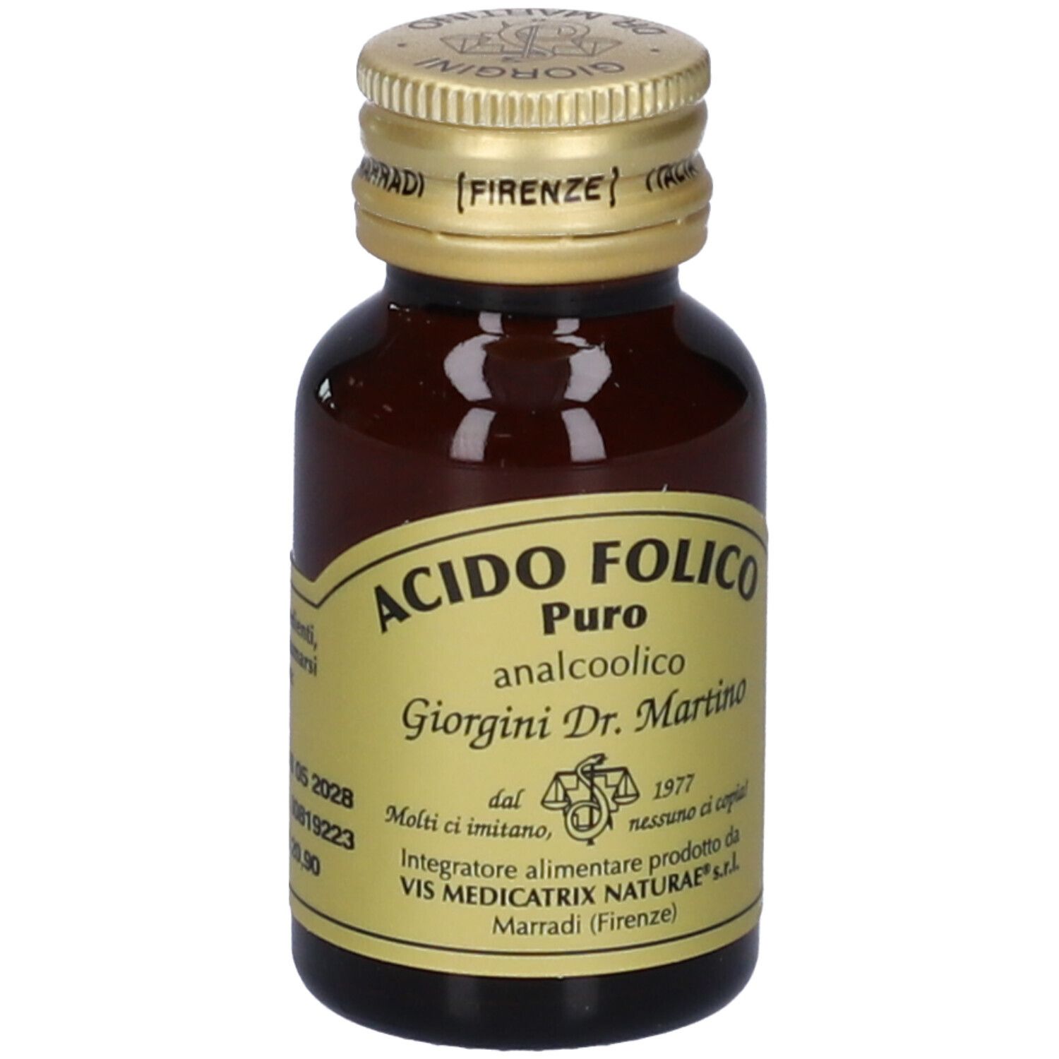 Acido Folico Puro Liquido Analcolico 30 Ml