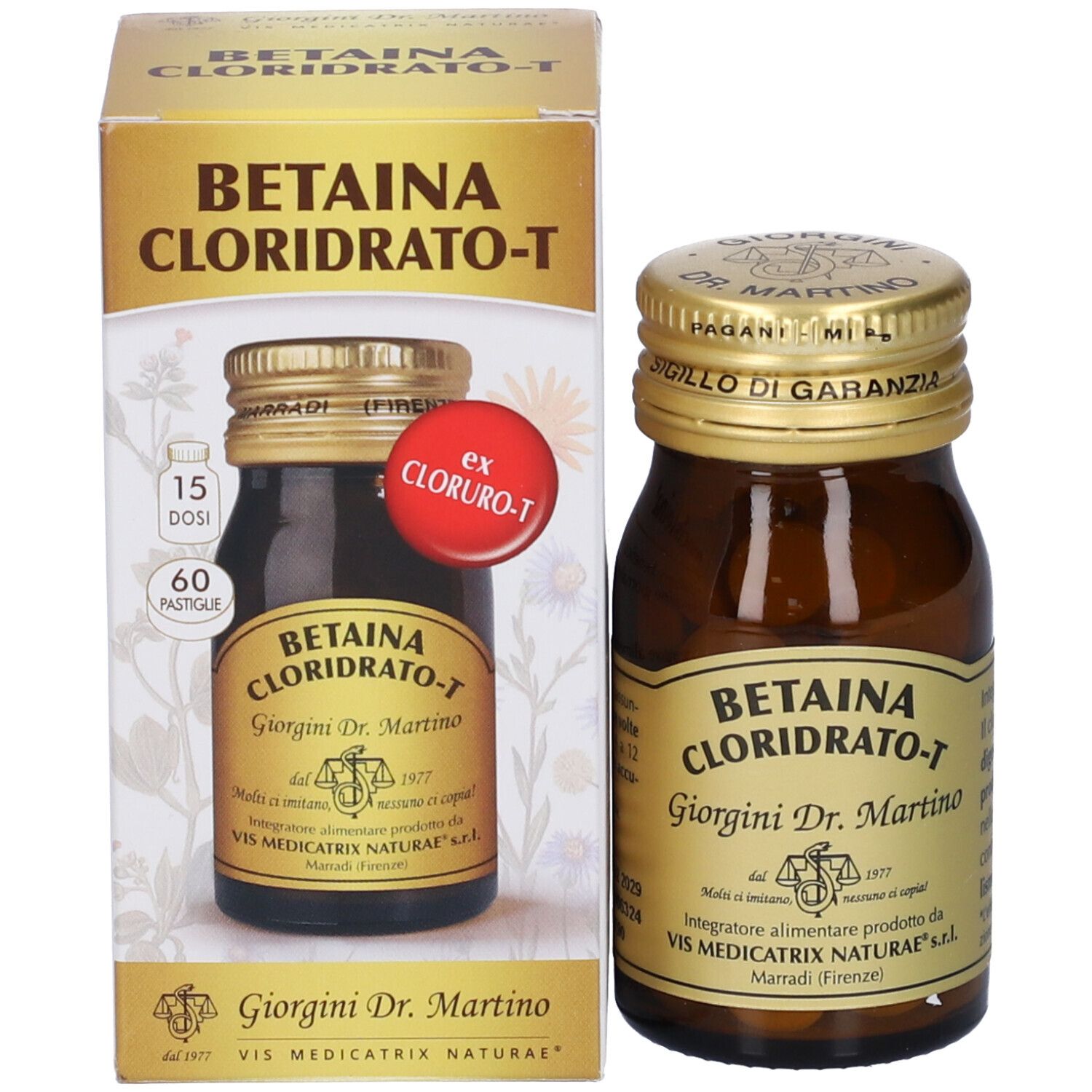 Betaina Cloridrato-T 60 Pastiglie