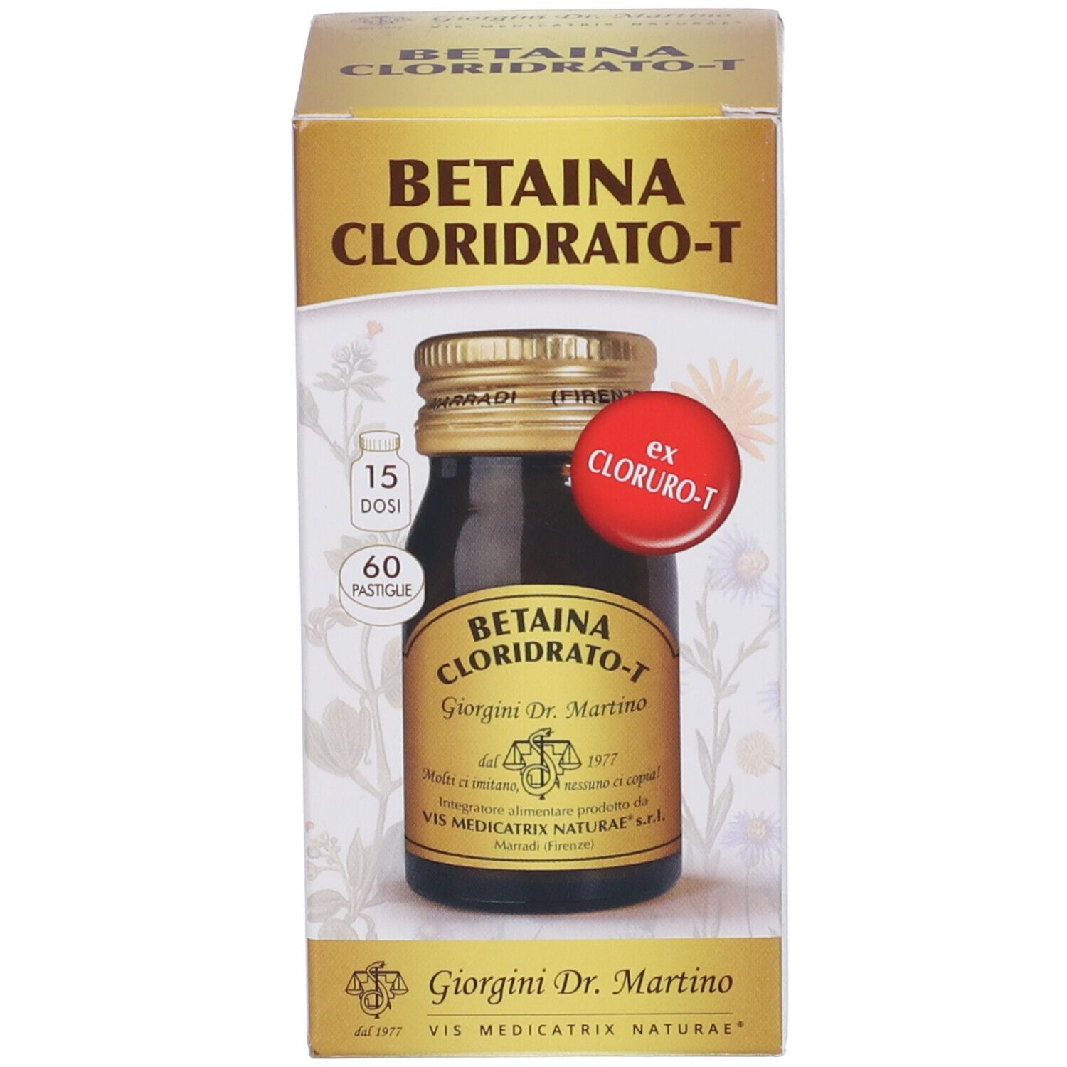 Betaina Cloridrato-T 60 Pastiglie