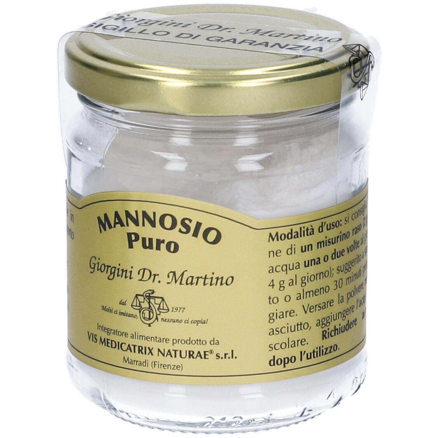 Mannosio Puro Polvere Solubile 75 G