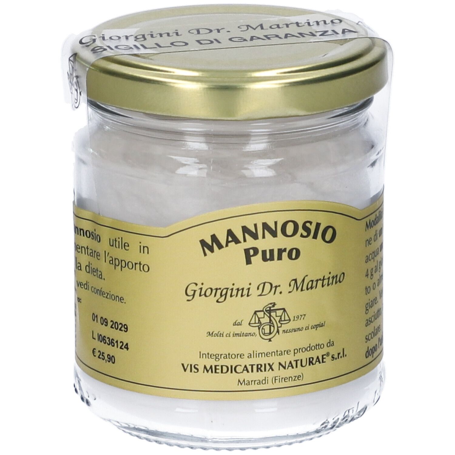 Mannosio Puro Polvere Solubile 75 G