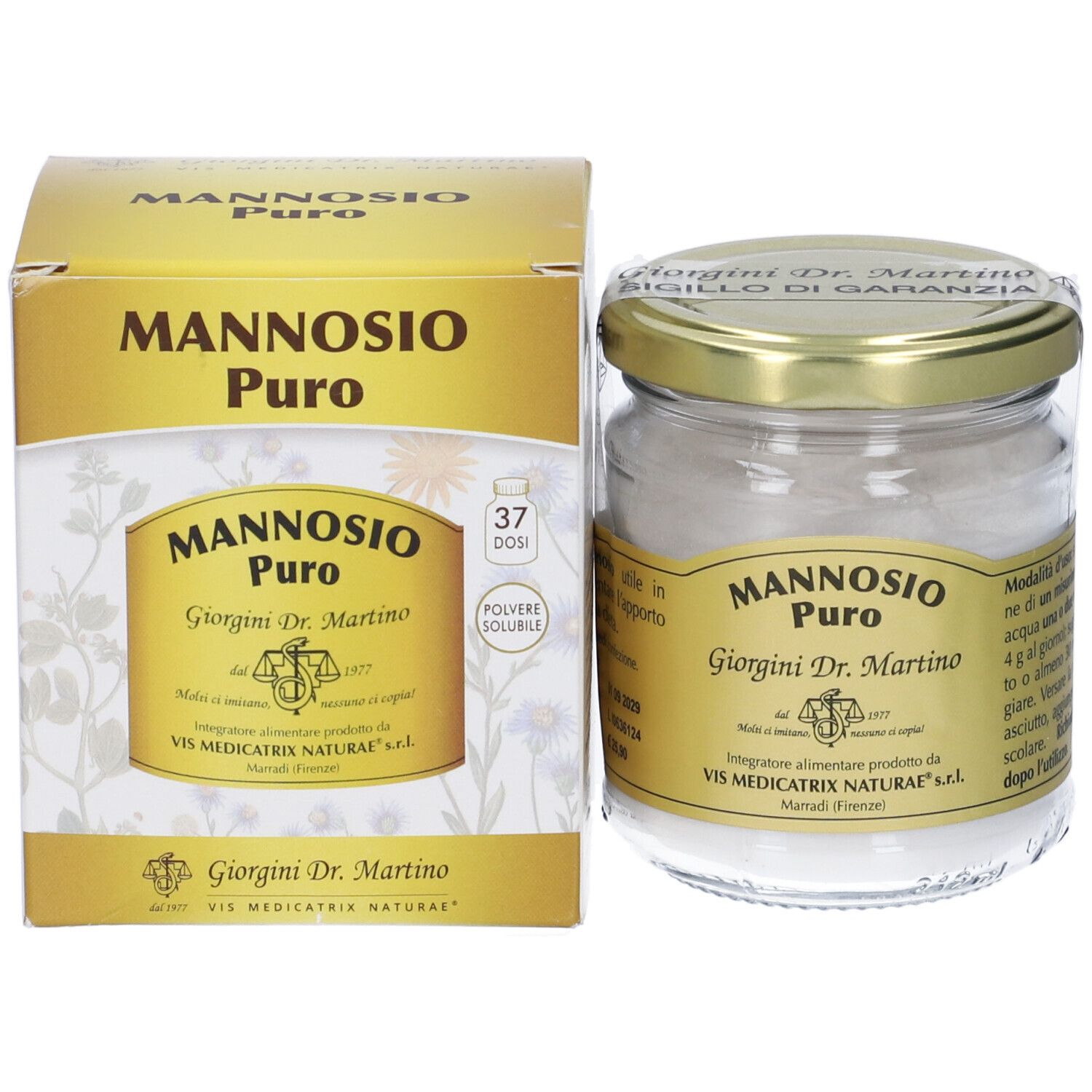 Mannosio Puro Polvere Solubile 75 G