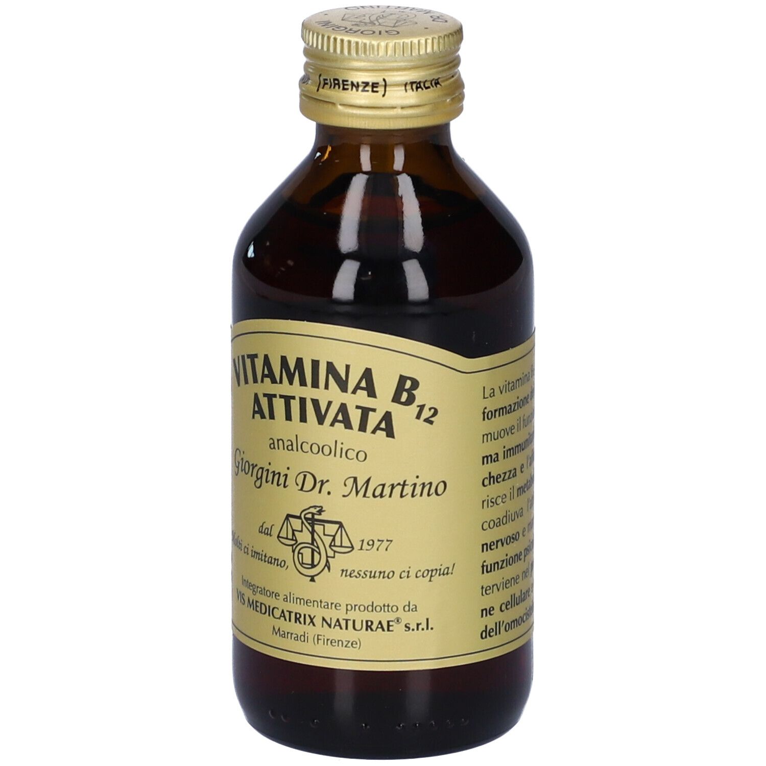 Vitamina B12 Attivata Liquido 100 Ml