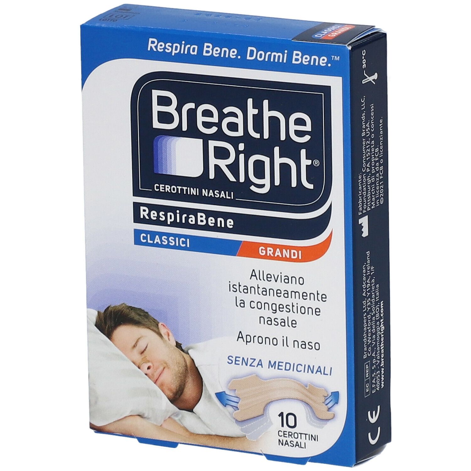 Breathe Right® RespiraBene Classici Grandi