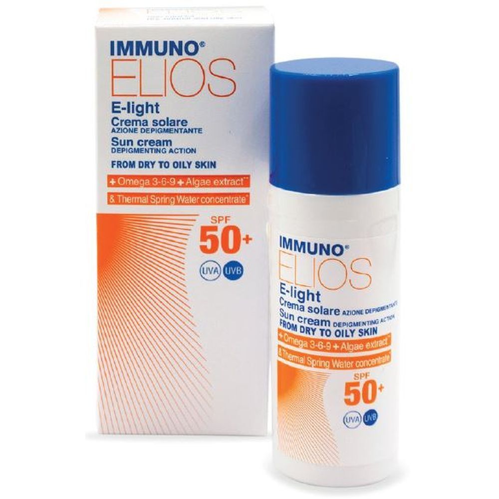 Immuno Elios Cream E-Light Spf50+ Lightening 40 Ml