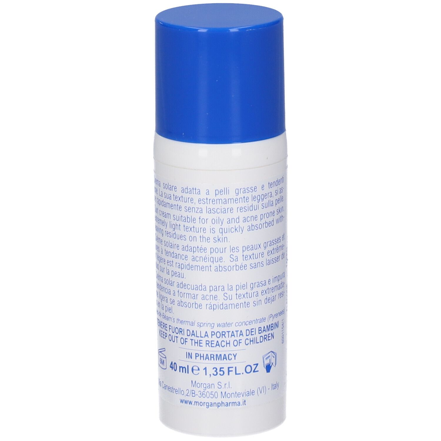 Immuno Elios Acqua Cream Spf50+ Oily Skin 40 Ml