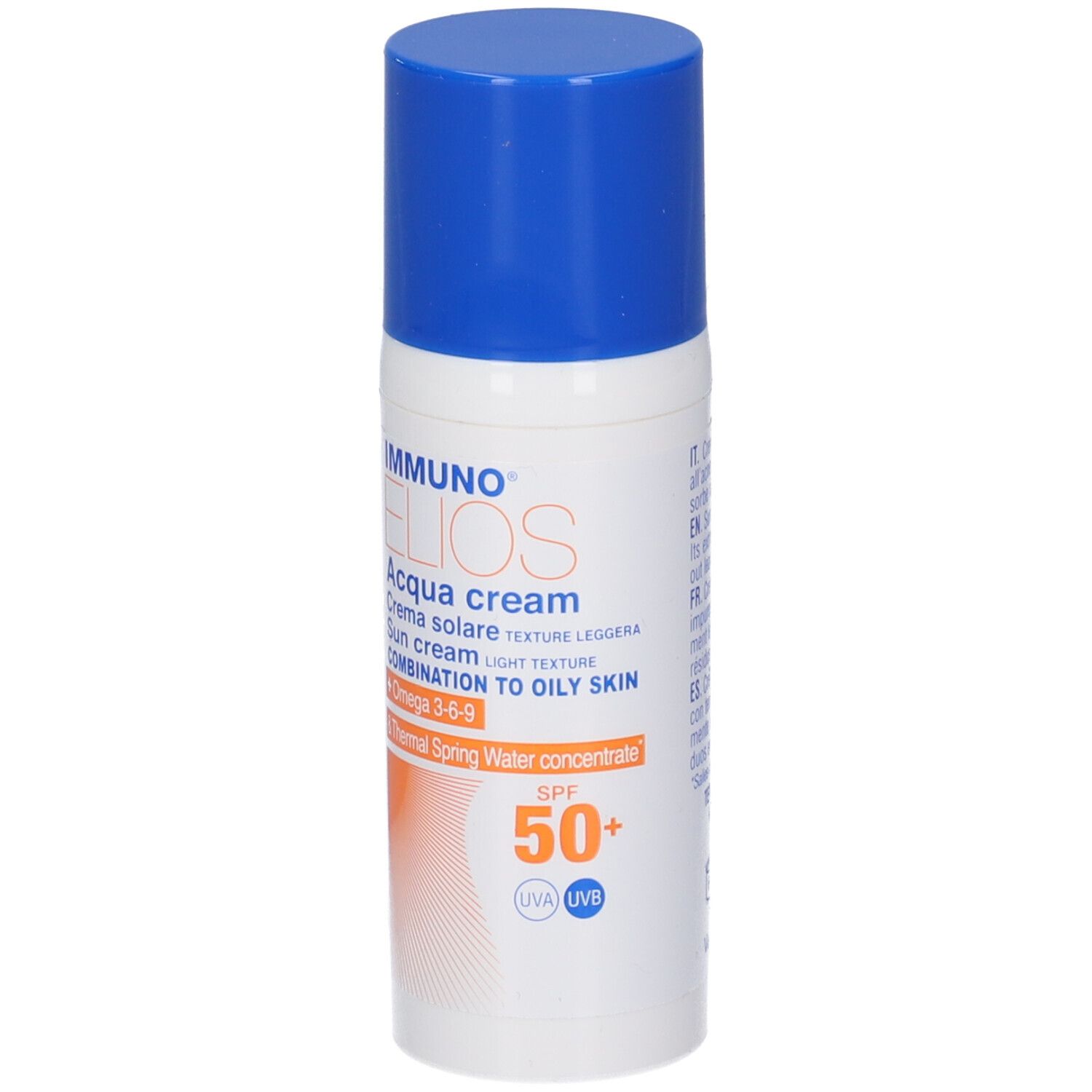 Immuno Elios Acqua Cream Spf50+ Oily Skin 40 Ml
