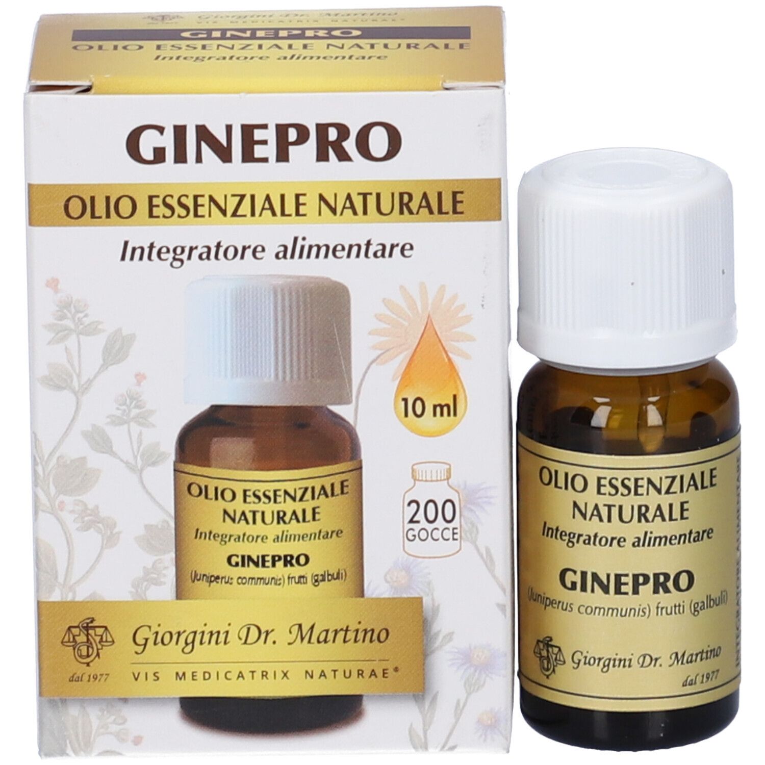 Ginepro Olio Essenziale Naturale 10 Ml