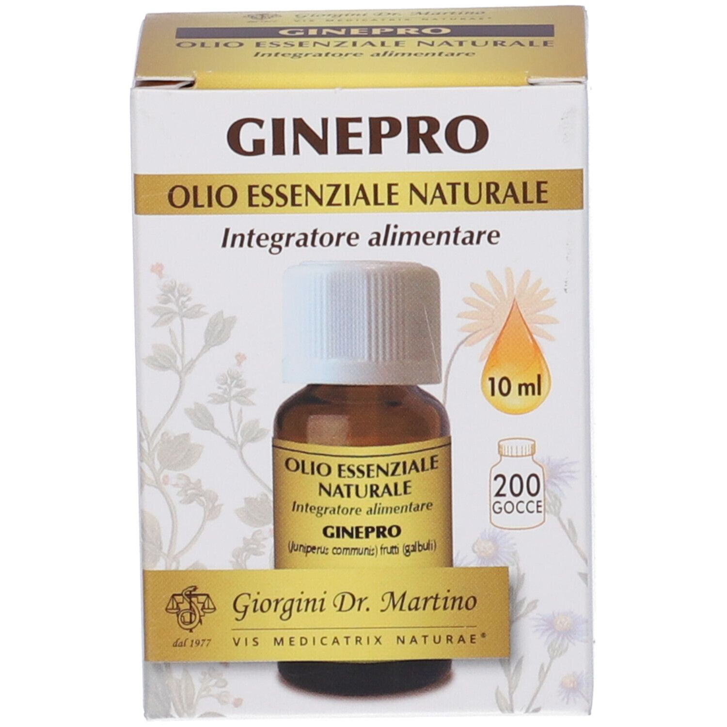 Ginepro Olio Essenziale Naturale 10 Ml