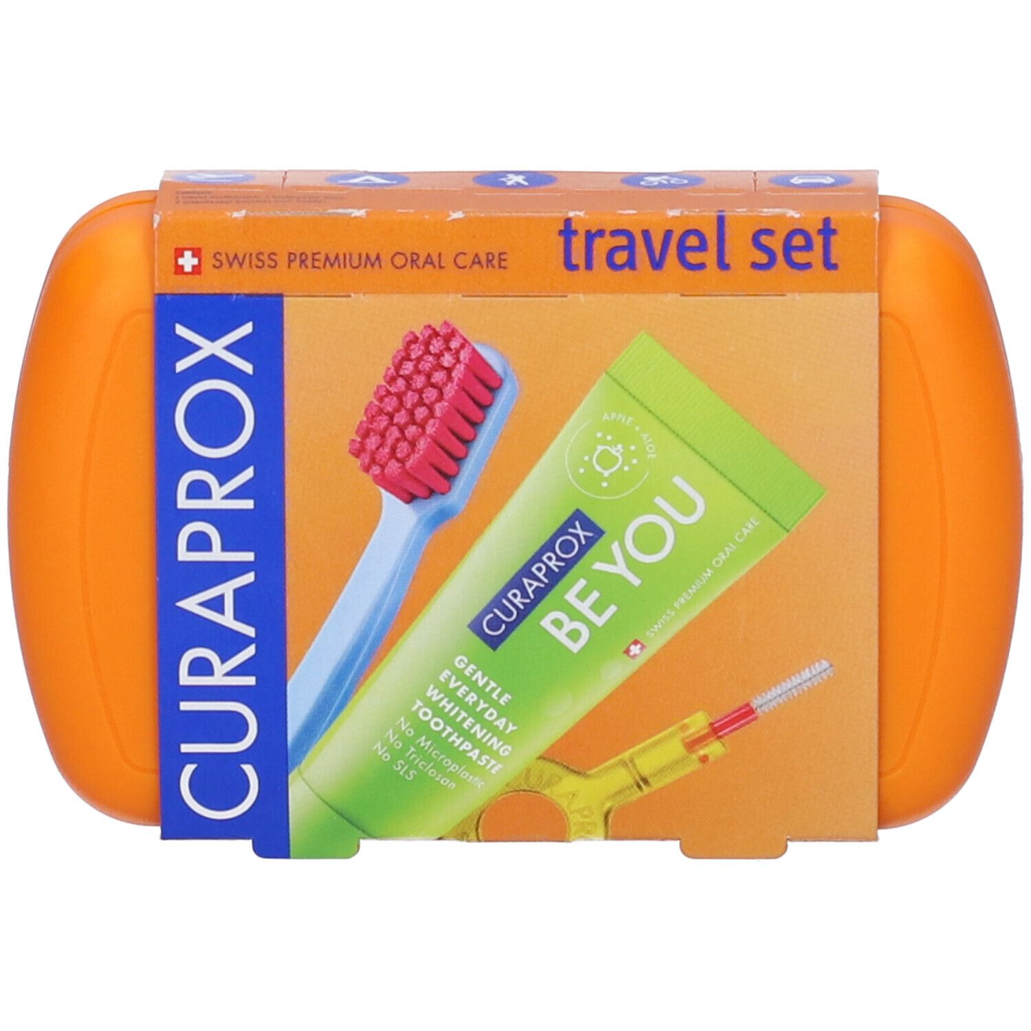 Curaprox Curaprox Travel Set Orange