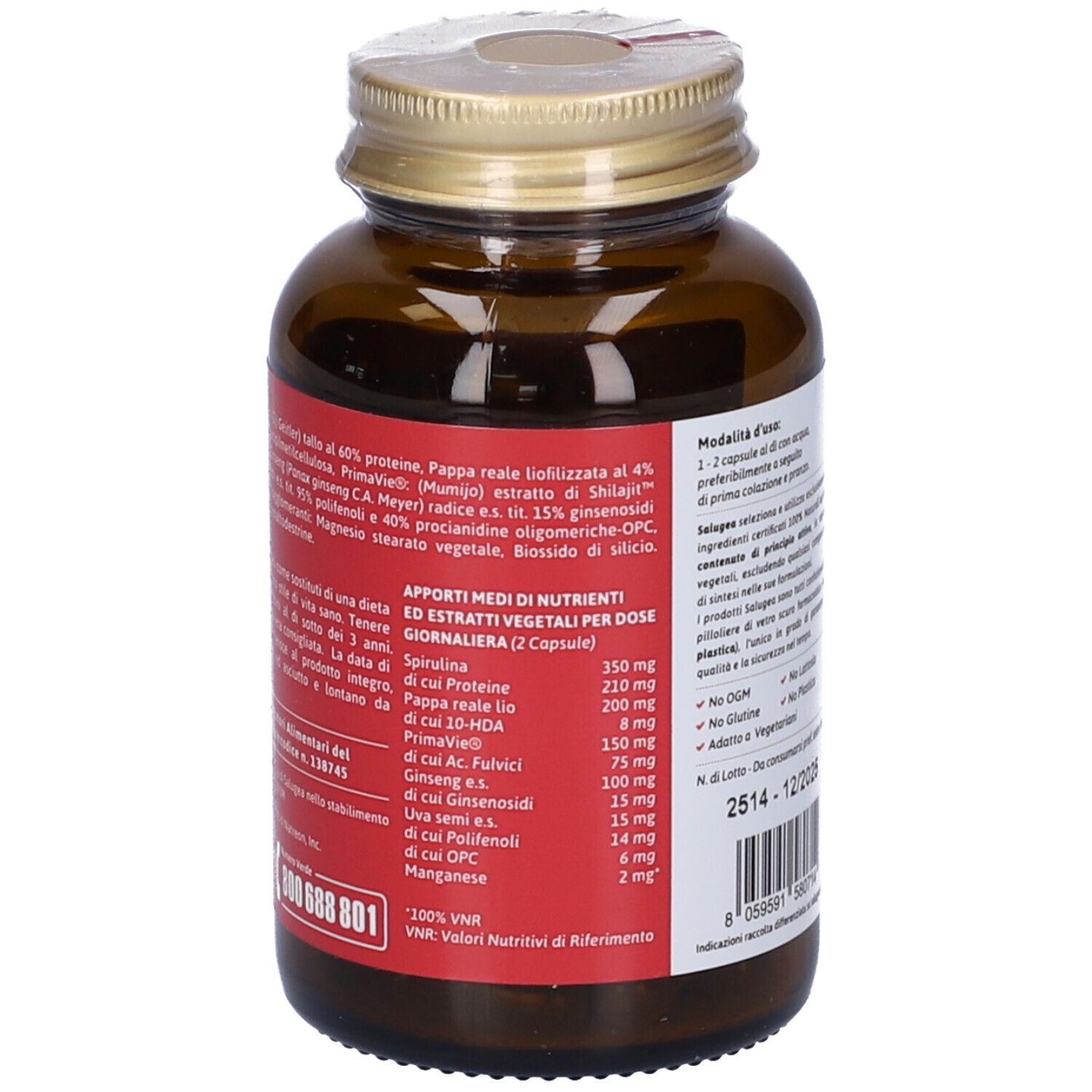 Energea+ Salugea - Energia e Vitalità - capsule