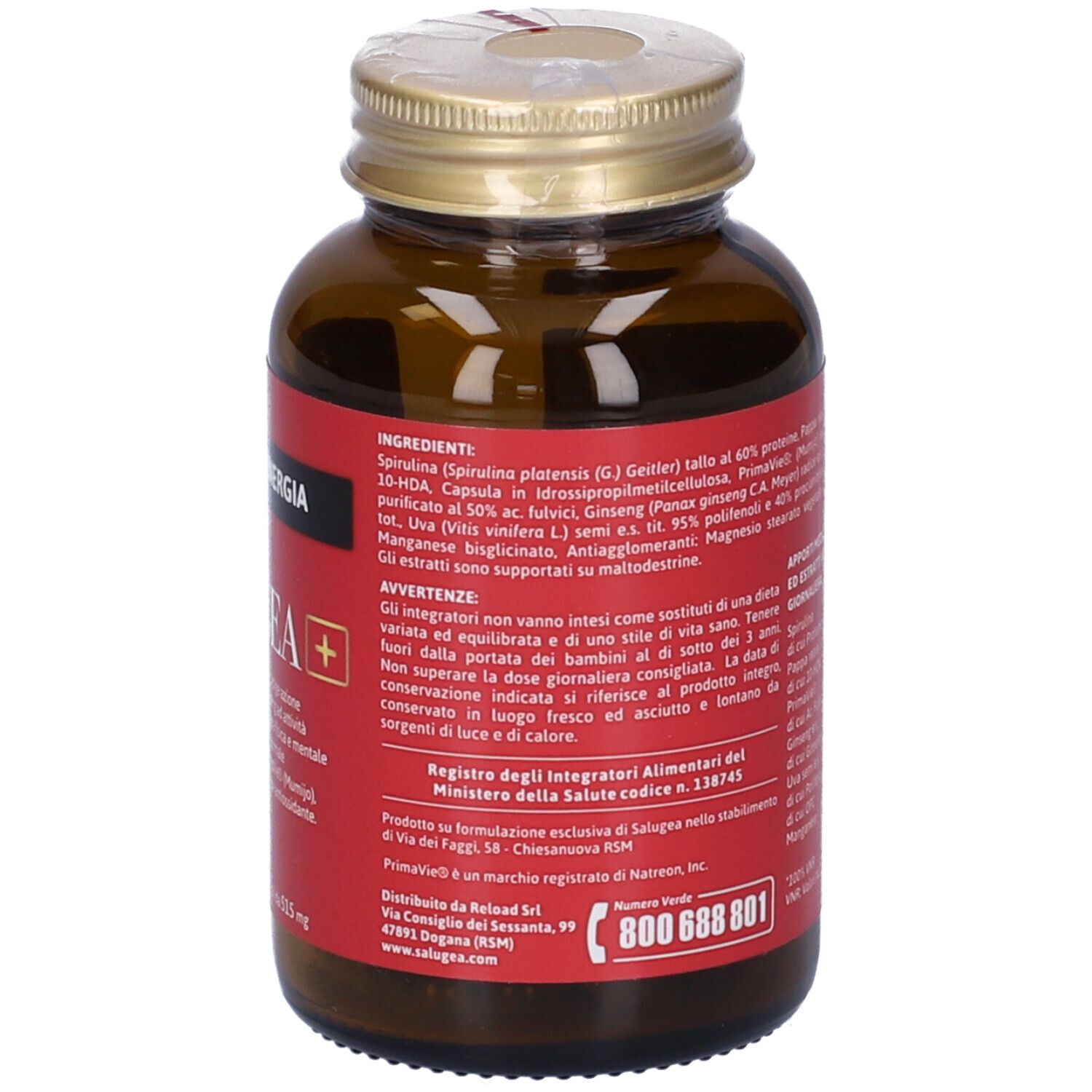 Energea+ Salugea - Energia e Vitalità - capsule