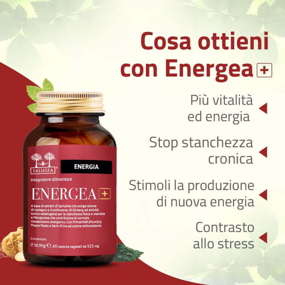 Energea+ Salugea - Energia e Vitalità - capsule