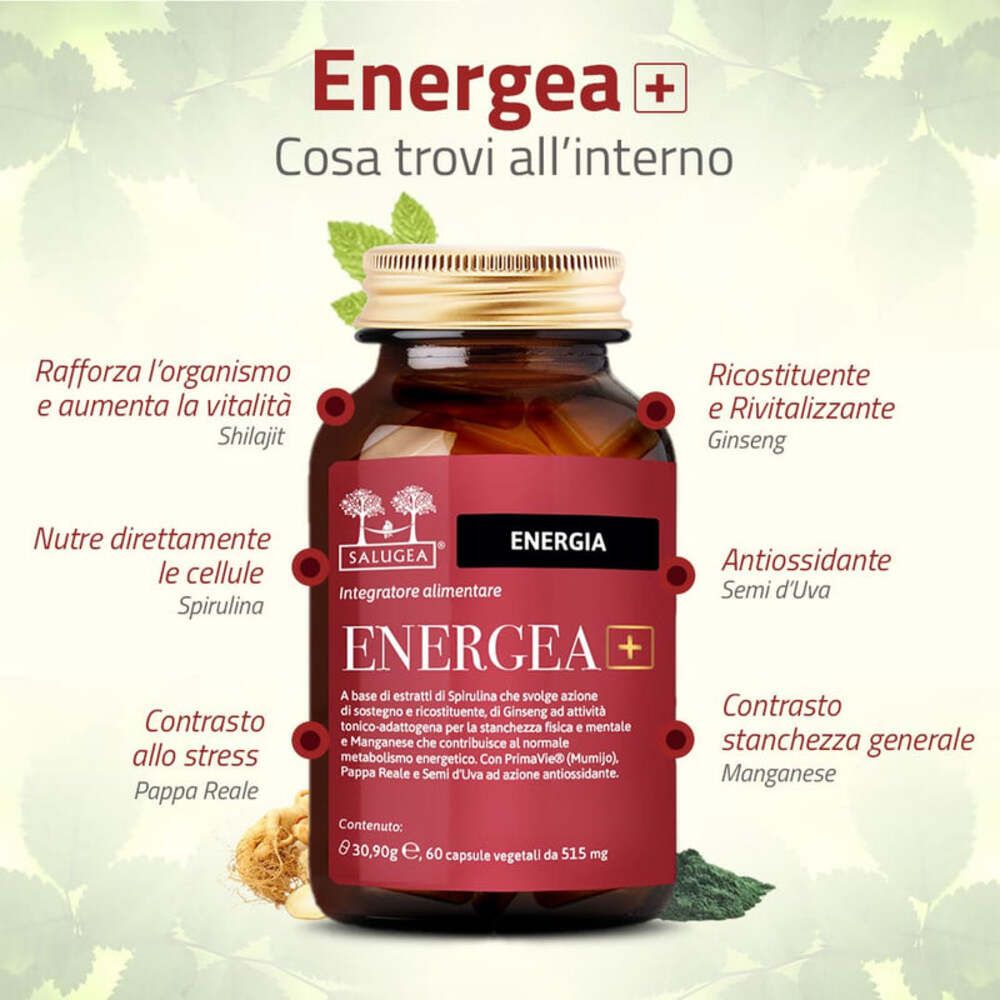 Energea+ Salugea - Energia e Vitalità - capsule