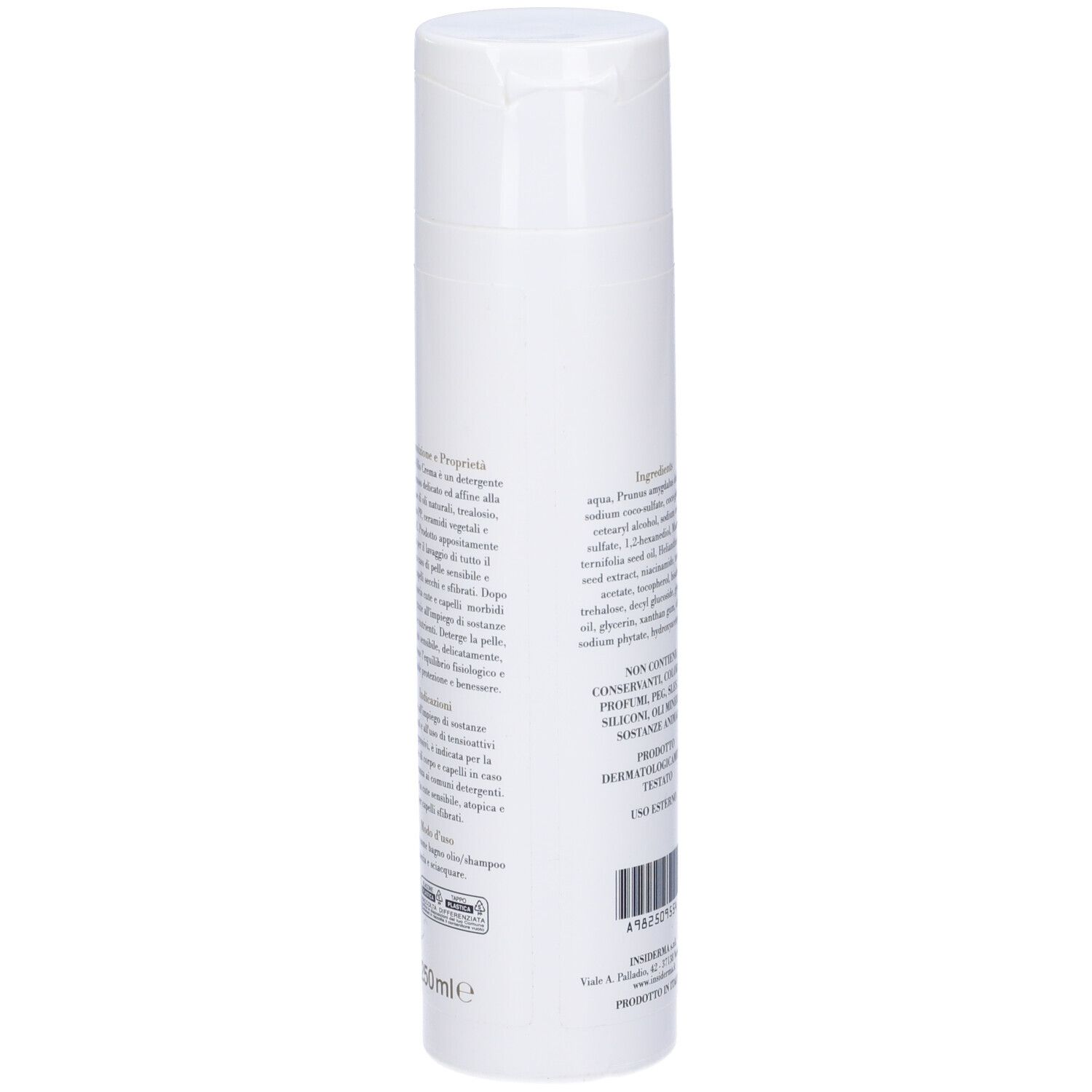 Insiderma Olio Crema 250 Ml