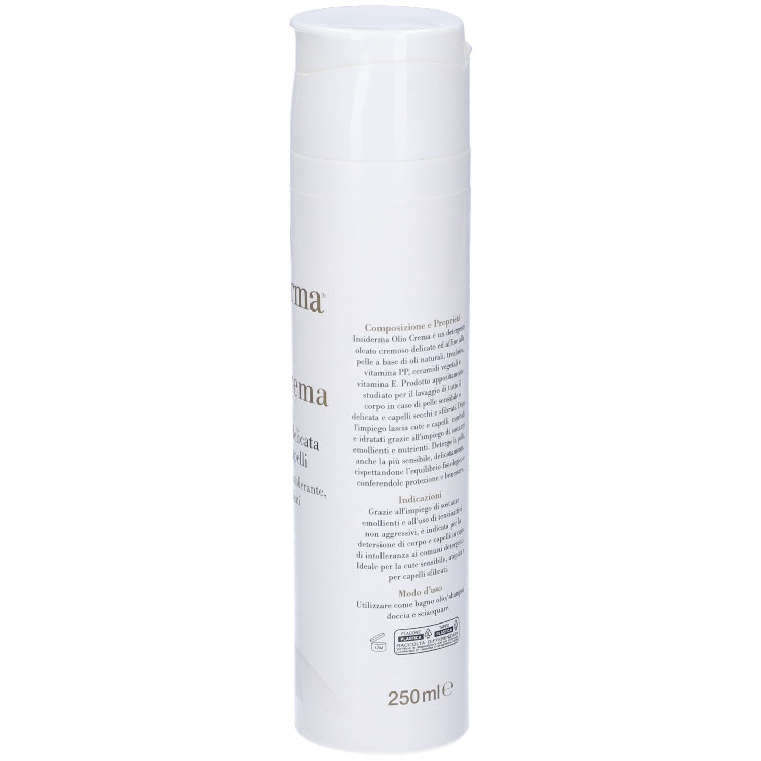 Insiderma Olio Crema 250 Ml