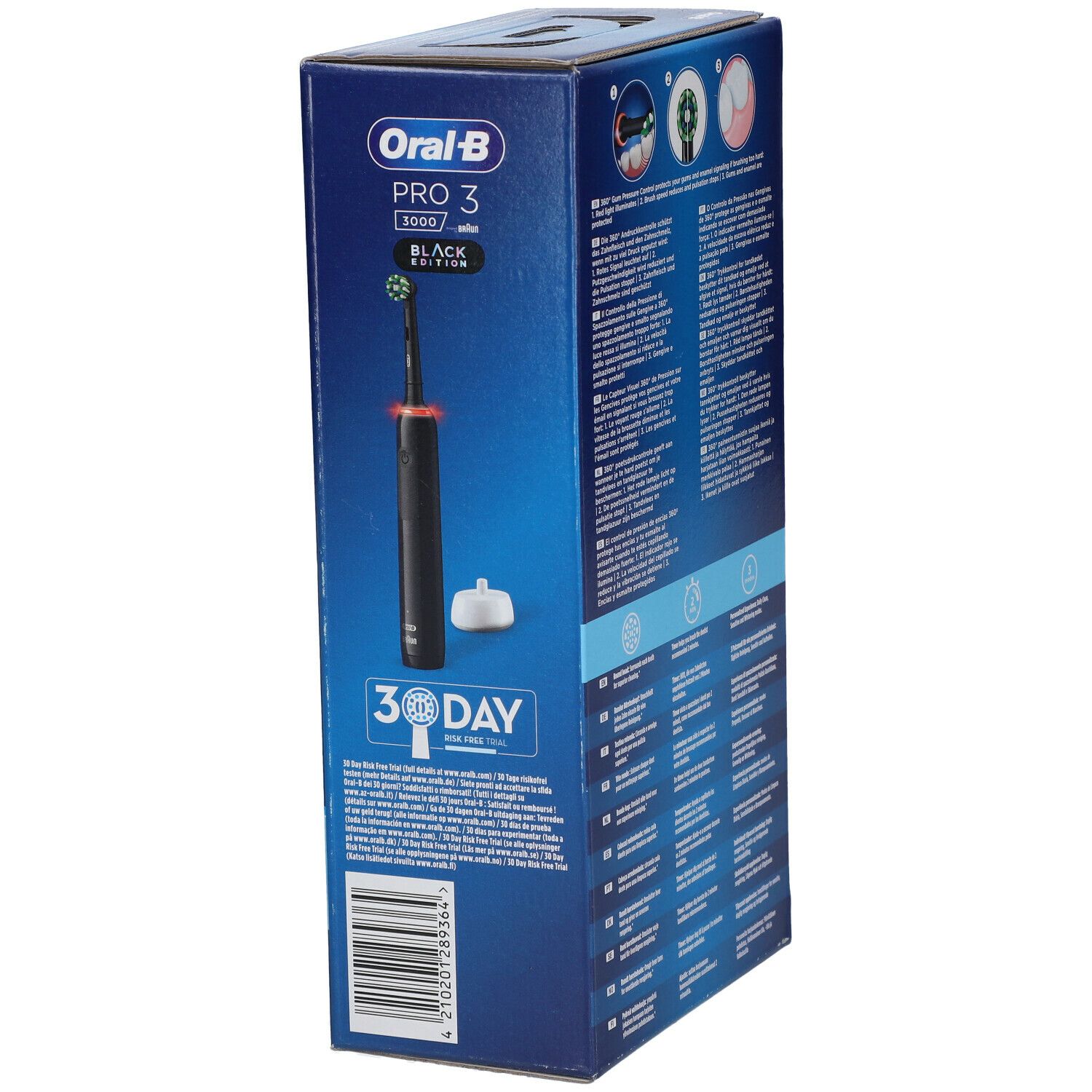 Oral-B® Spazzolino Elettrico Ricaricabile Pro 3 3000 Nero