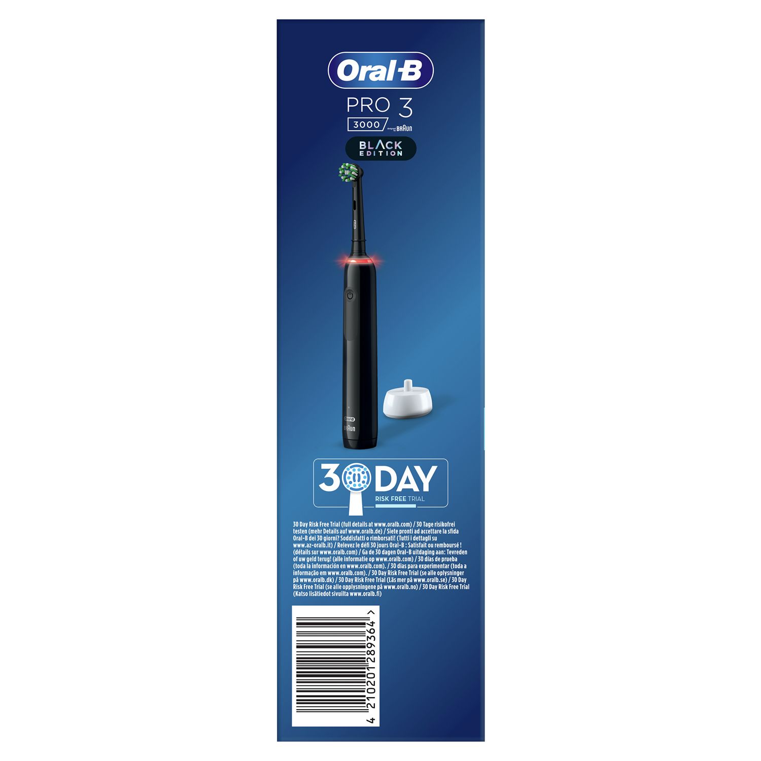Oral-B® Spazzolino Elettrico Ricaricabile Pro 3 3000 Nero