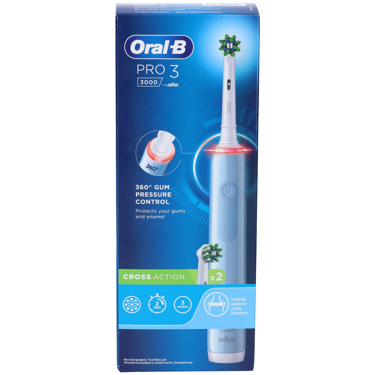 Oral-B Spazzolino Elettrico Pro3 3000 1 Pc
