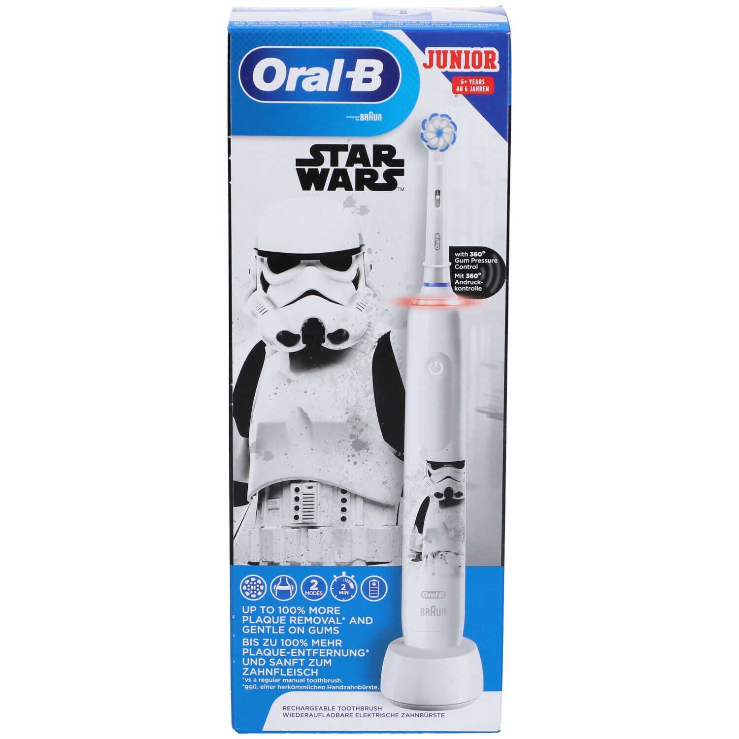 Oral-B Spazzolino Elettrico Ricaricabile Pro 3 Junior