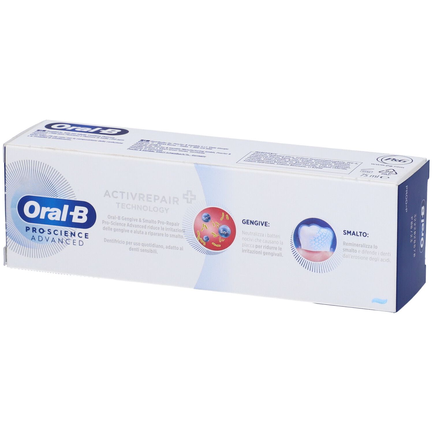 Oral B Dentifricio Rigenera Smalto 75 ml