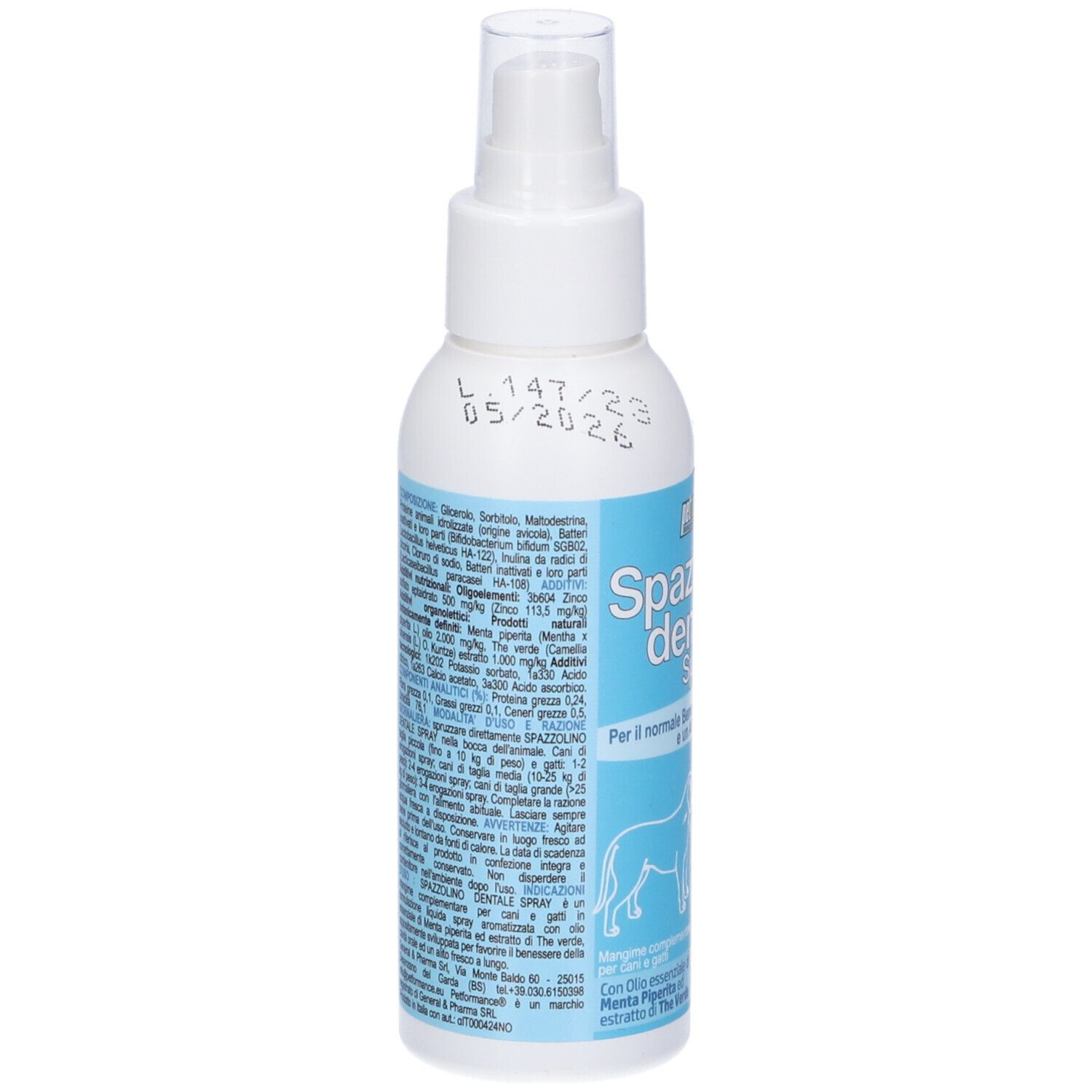 Petformance®  SPAZZOLINO DENTALE FLACONE SPRAY Cane/Gatto