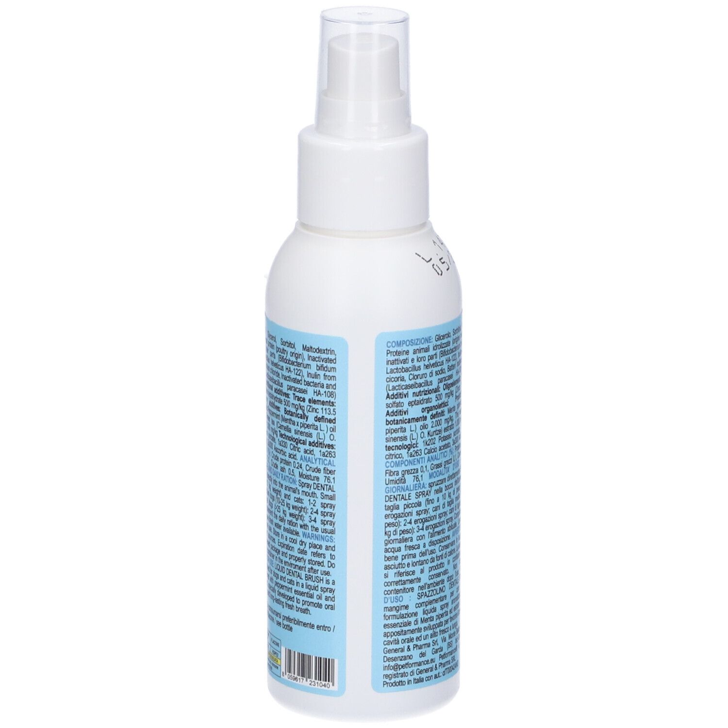 Petformance®  SPAZZOLINO DENTALE FLACONE SPRAY Cane/Gatto