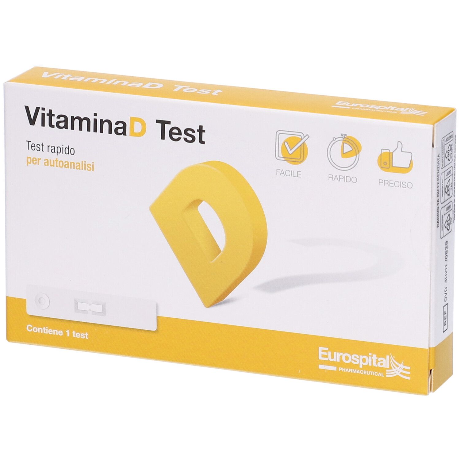 Eurospital Vitamina D Test Rapido per Autoanalisi