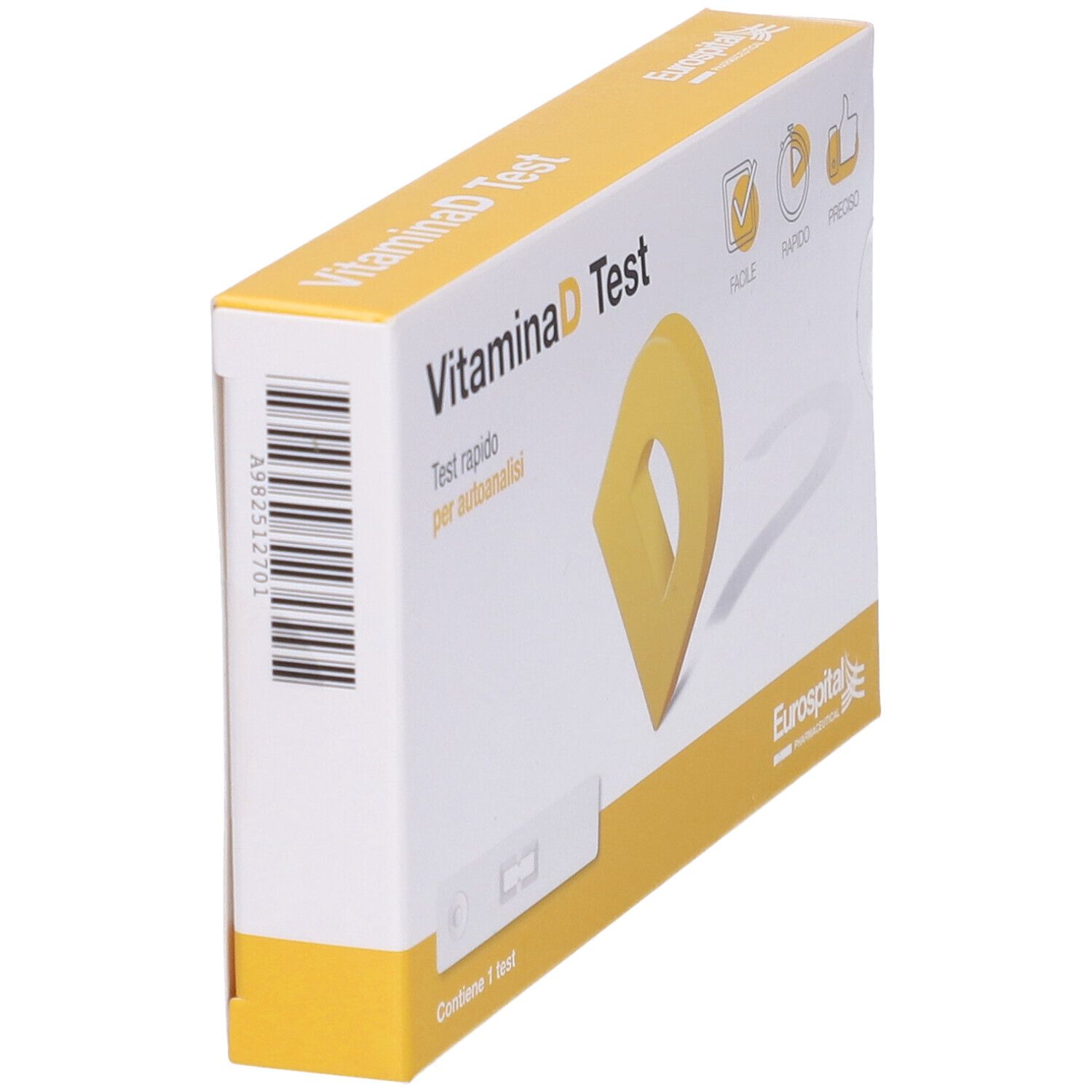 Eurospital Vitamina D Test Rapido per Autoanalisi