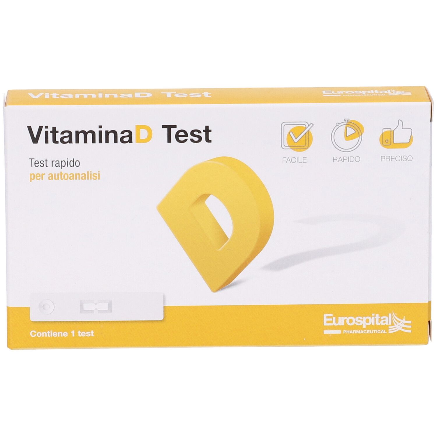 Eurospital Vitamina D Test Rapido per Autoanalisi