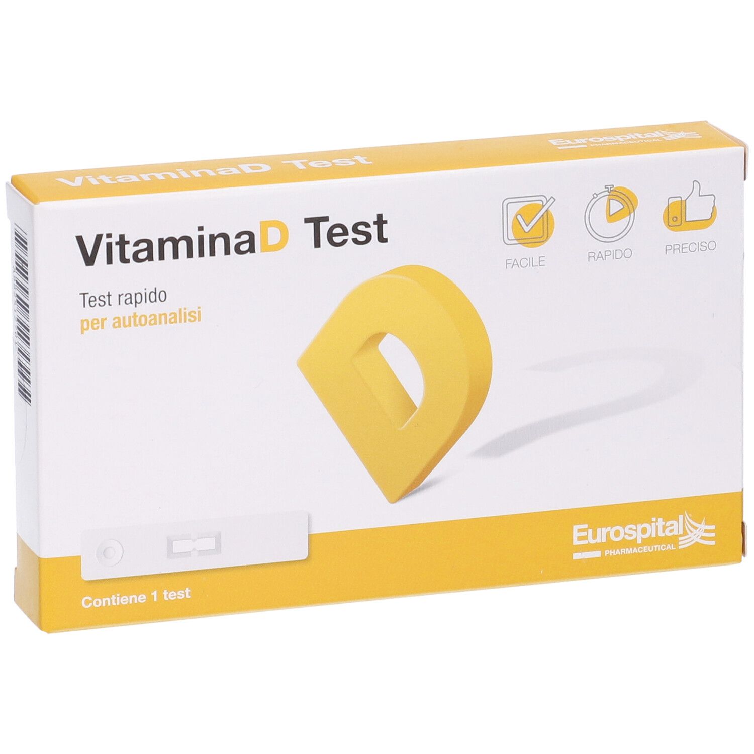 Eurospital Vitamina D Test Rapido per Autoanalisi