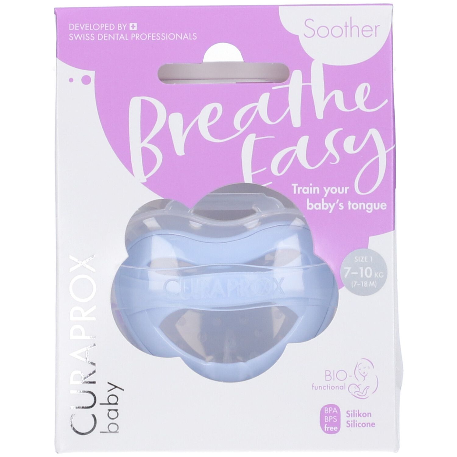 Curaprox Succhietto Baby Shoother Blue