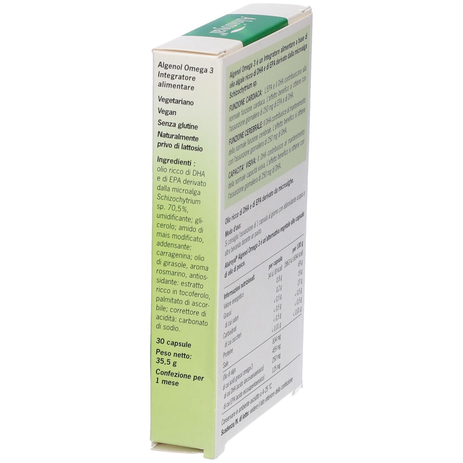 Alsiroyal ALGENOL Omega 3 Vegetale