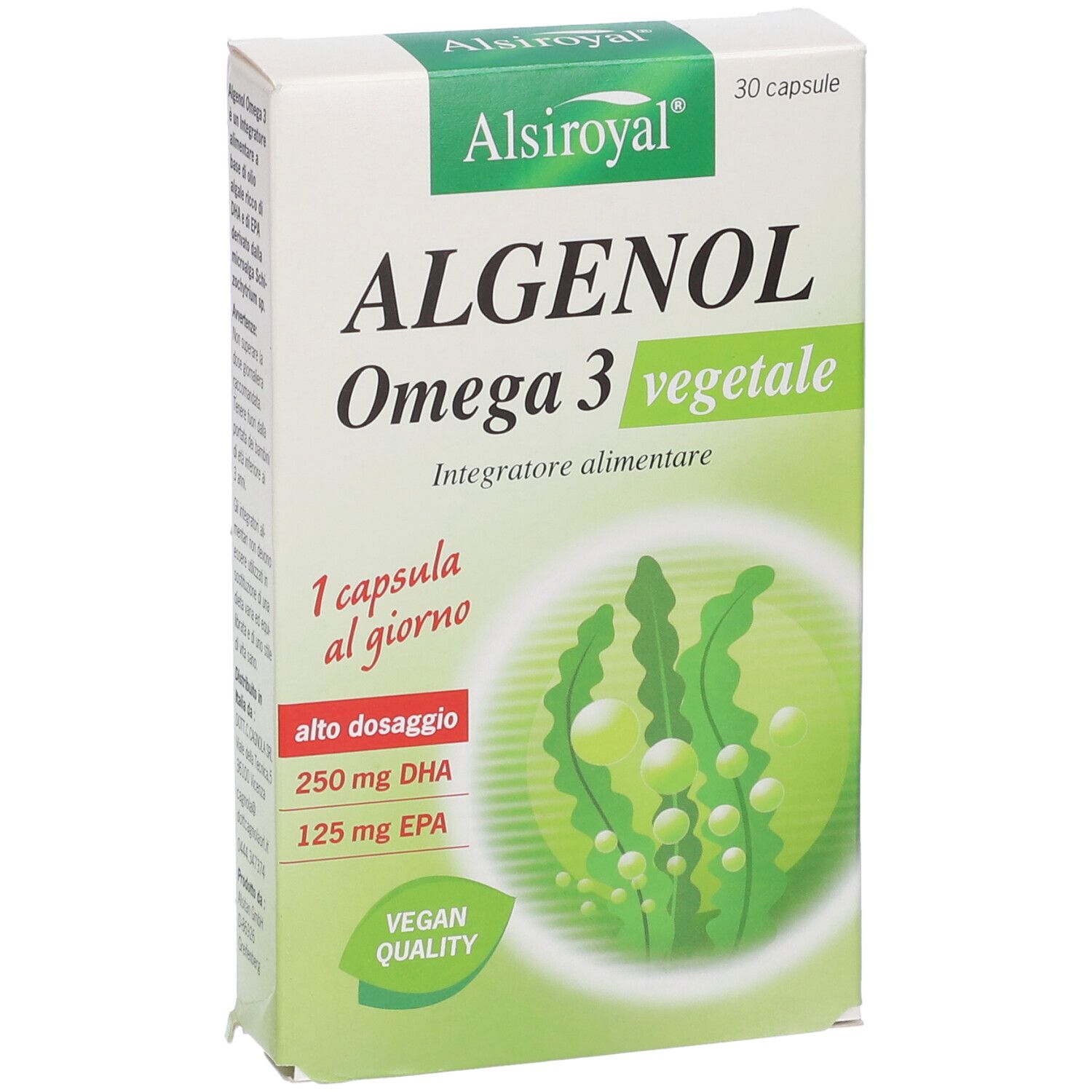 Alsiroyal ALGENOL Omega 3 Vegetale