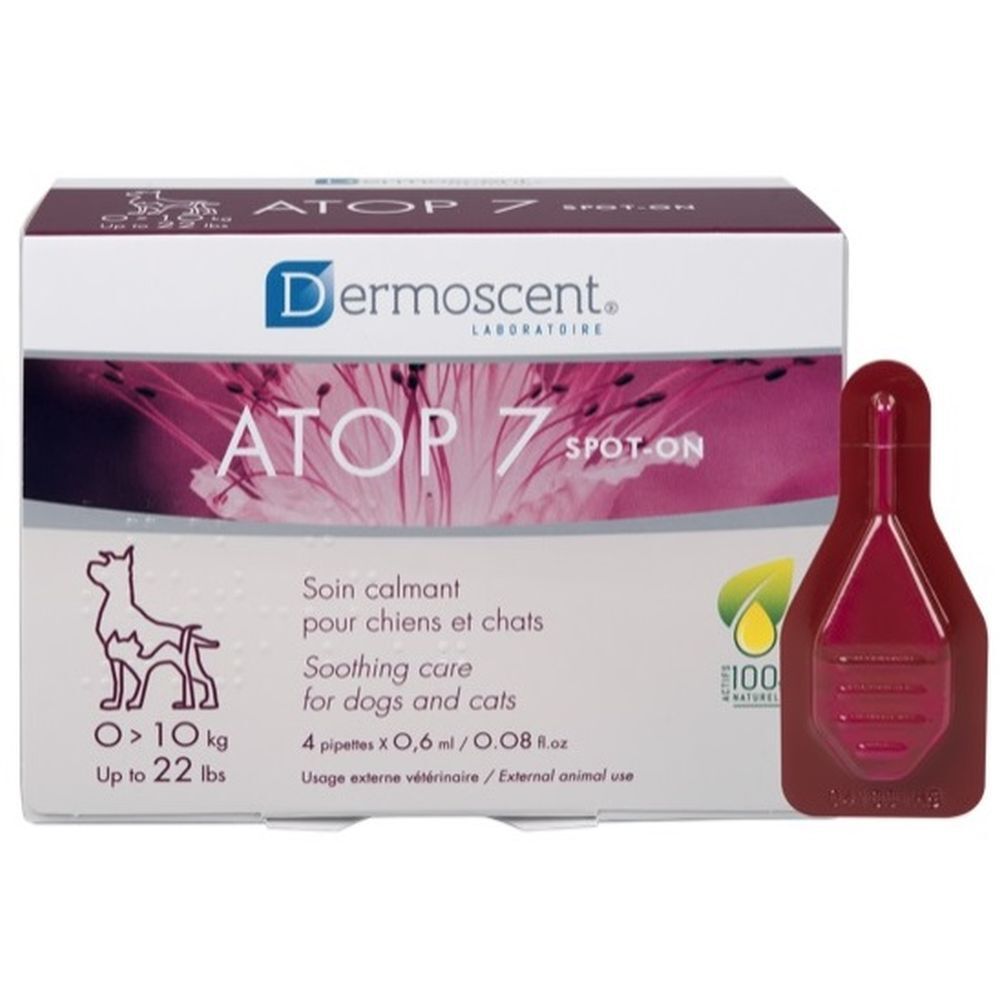 Atop 7 Spot-On Dogs&Cats 10 Kg 4 Pipette X 0,6 Ml