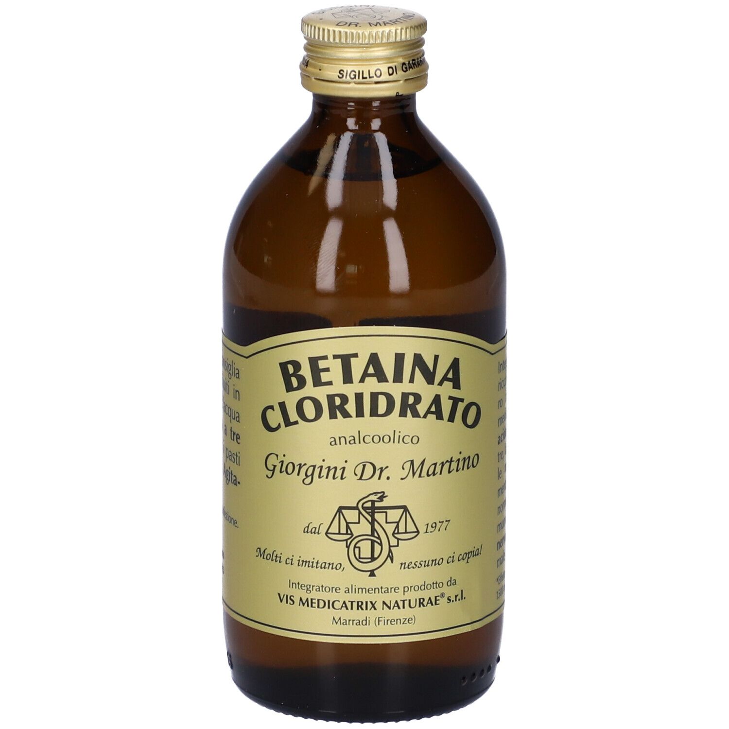Betaina Cloridrato Liquido Analcolico 200 Ml