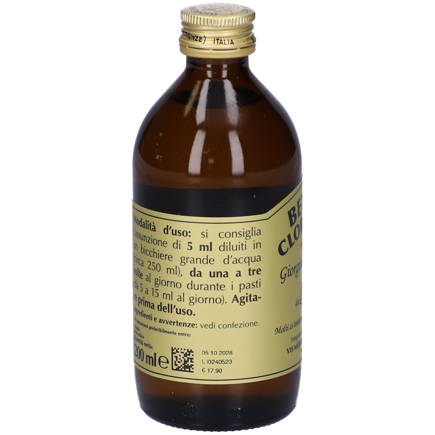 Betaina Cloridrato Liquido Analcolico 200 Ml