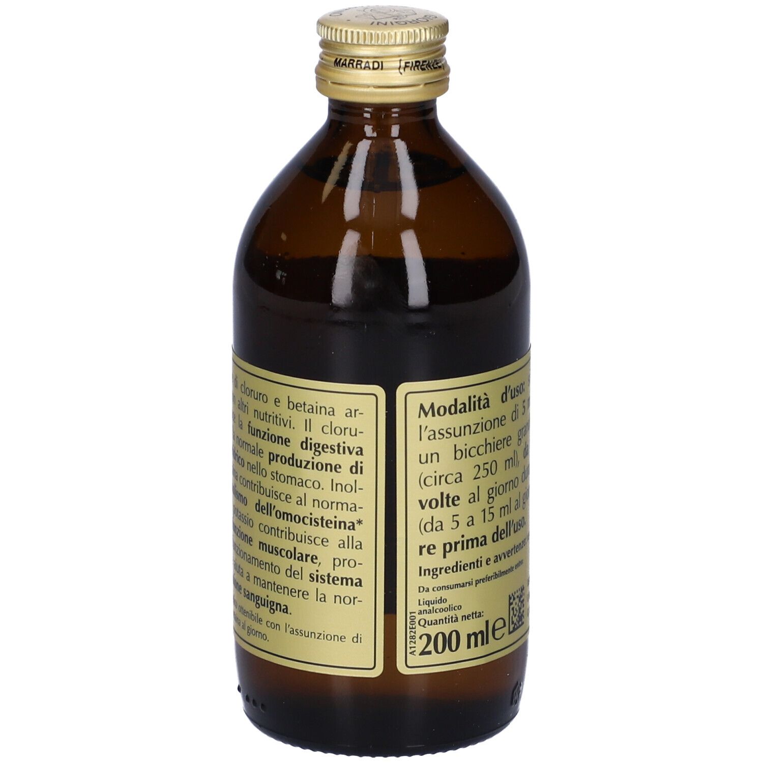 Betaina Cloridrato Liquido Analcolico 200 Ml