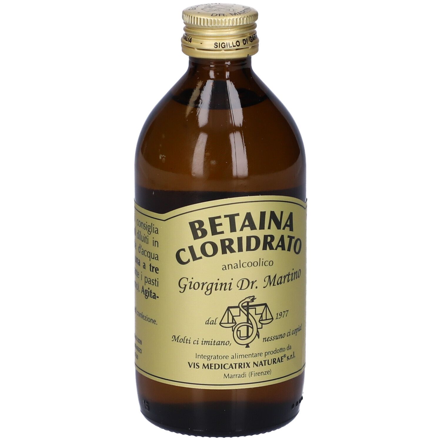 Betaina Cloridrato Liquido Analcolico 200 Ml