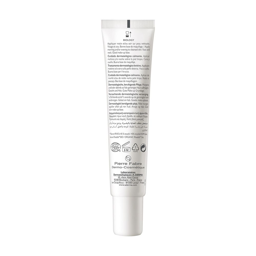 A-Derma Biology Calm Trattamento dermatologico lenitivo 40ml - Pelle reattiva, intollerante