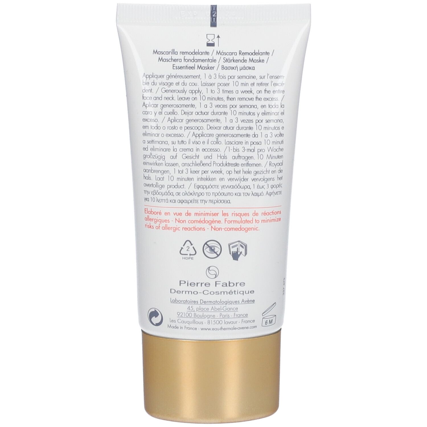 Avène Eau Thermale Dermabsolu Mask
