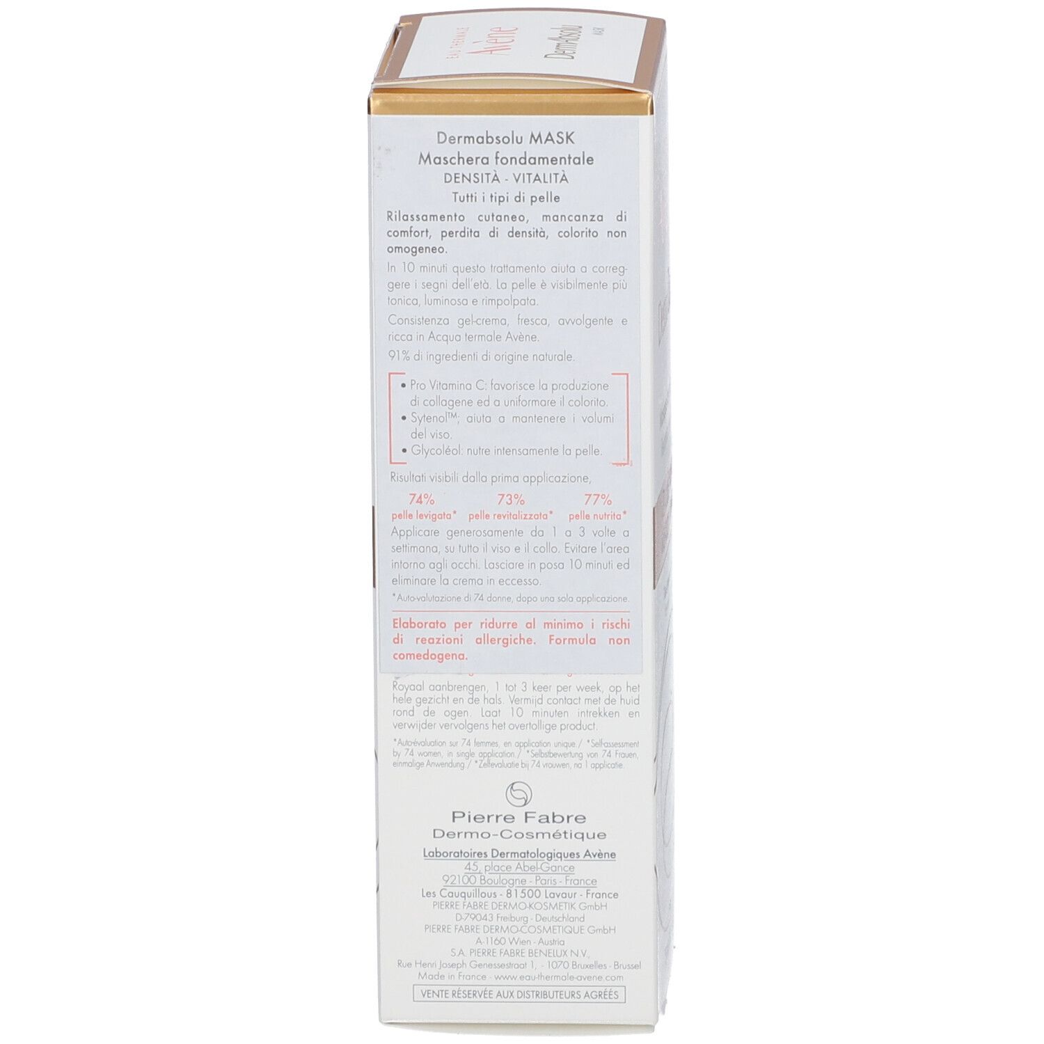 Avène Eau Thermale Dermabsolu Mask