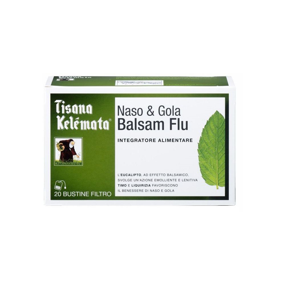 Tisana Naso E Gola Balsam Flu 20 Bustine
