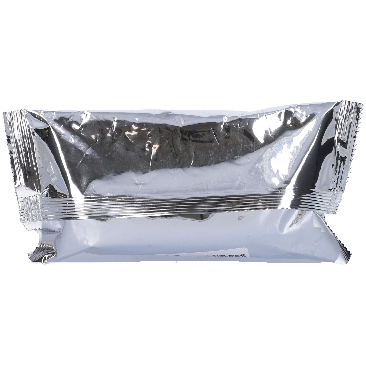 Retro della benda Alegro Zincgel elastic in confezione di pellicola argentata.