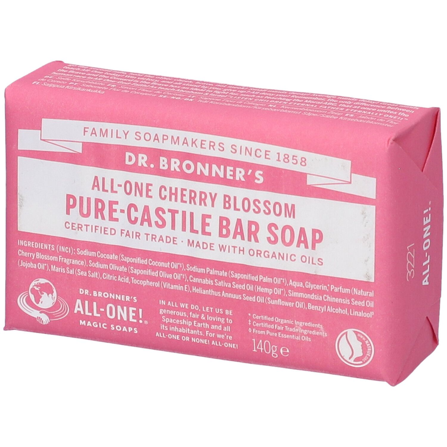 Dr. Bronner’s Sapone Solido Cherry Blossom