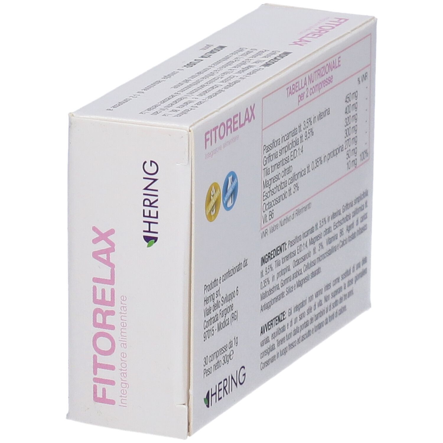 HERING Fitorelax Compresse