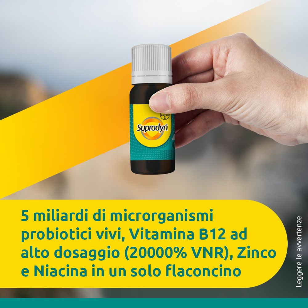 Supradyn Difese 50+ Integratore Probiotici Difese Immunitarie Flaconcini